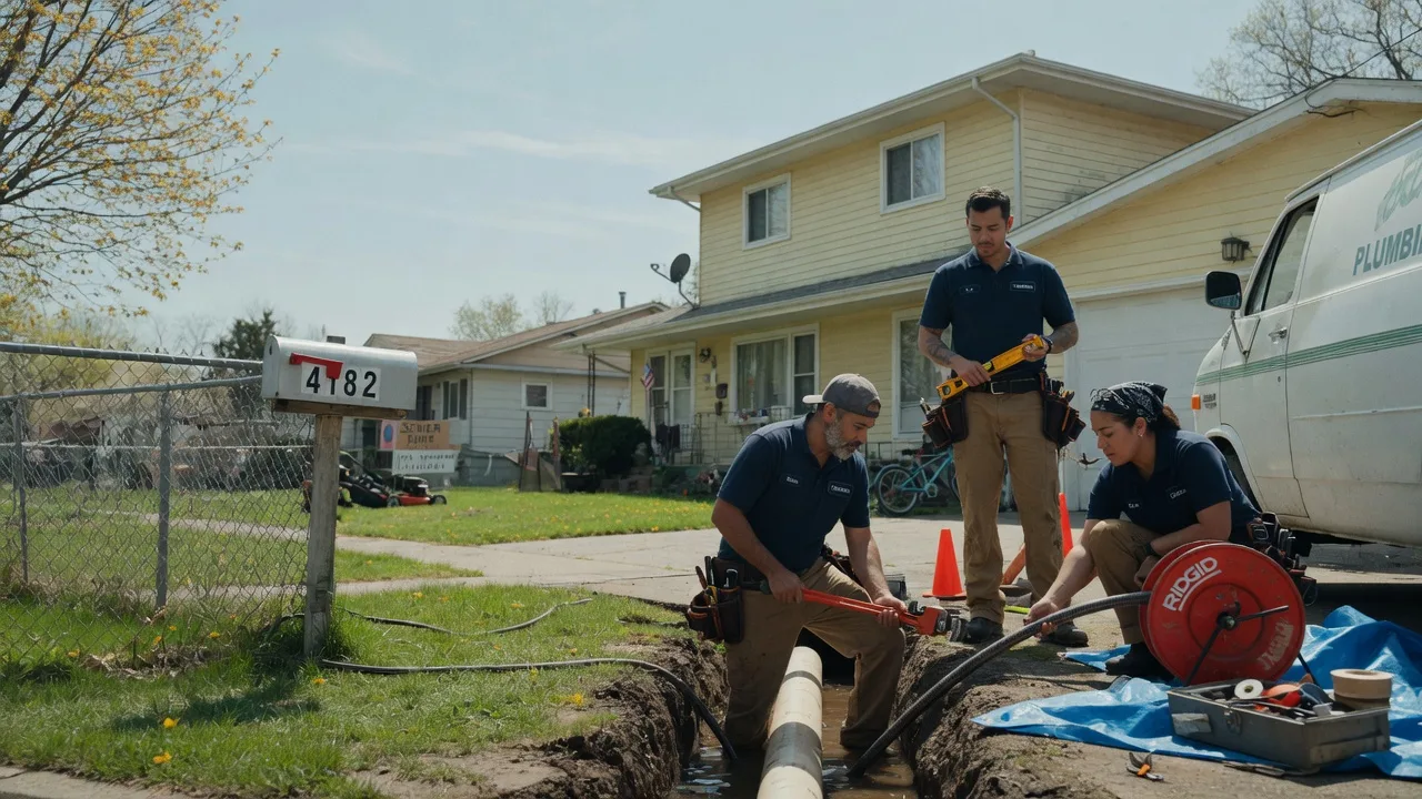 Gas Line Repair in Rochester, IL near me